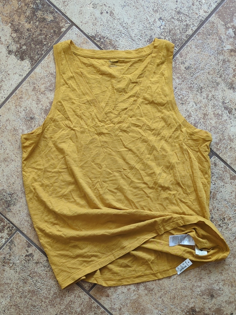 L NWT Madewell Cotton Tee